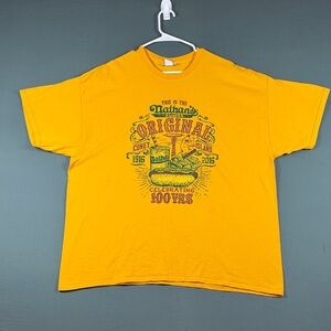 Yellow Nathan's Original T-Shirt